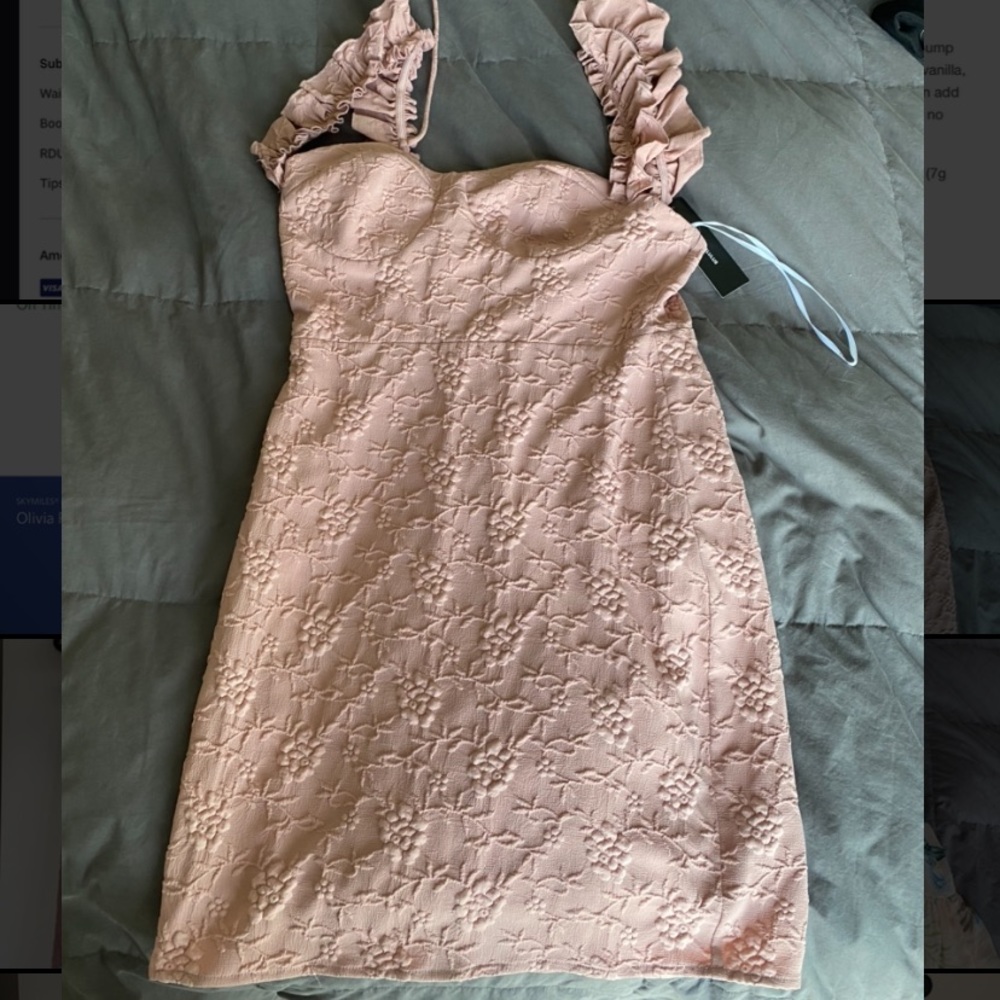 Lulu’s Cocktail Dress in Blush